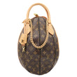LOUIS VUITTON LV Egg Souple Monogram Canvas 2way Shoulder Bag Brown