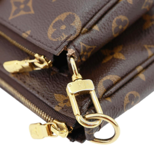 LOUIS VUITTON Multi Pochette Accessoires Monogram Canvas Shoulder Bag Brown
