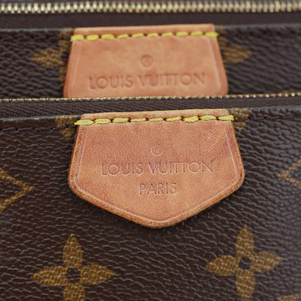 LOUIS VUITTON Multi Pochette Accessoires Monogram Canvas Shoulder Bag Brown