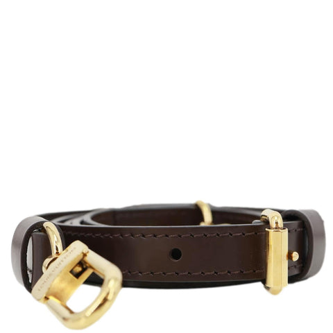 LOUIS VUITTON Leather Strap Brown