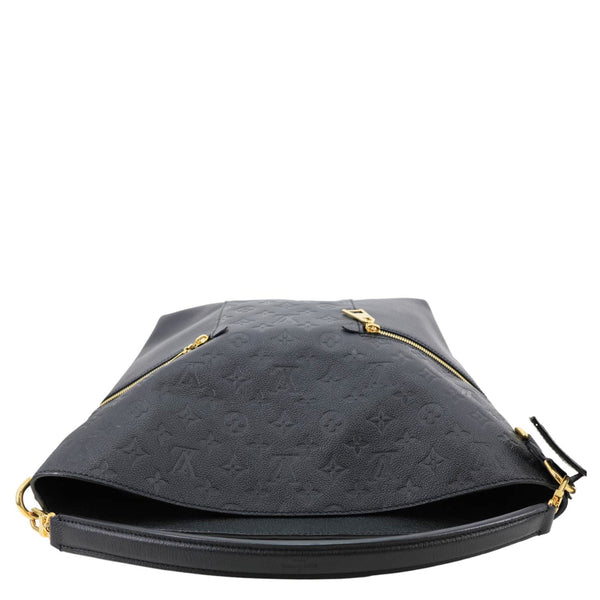 LOUIS VUITTON Melie Empreinte Leather Hobo Shoulder Bag Black