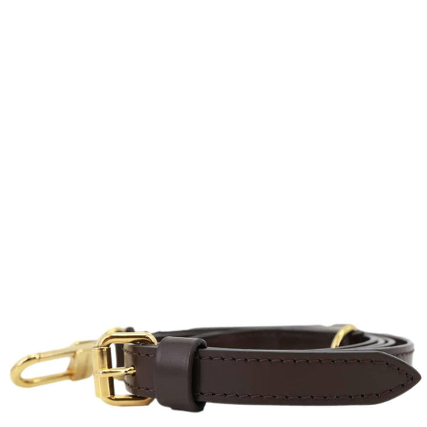 LOUIS VUITTON Leather Strap Brown