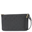 LOUIS VUITTON Empreinte Leather Wristlet Black