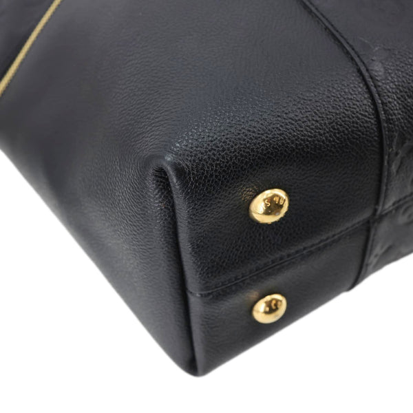 LOUIS VUITTON Melie Empreinte Leather Hobo Shoulder Bag Black