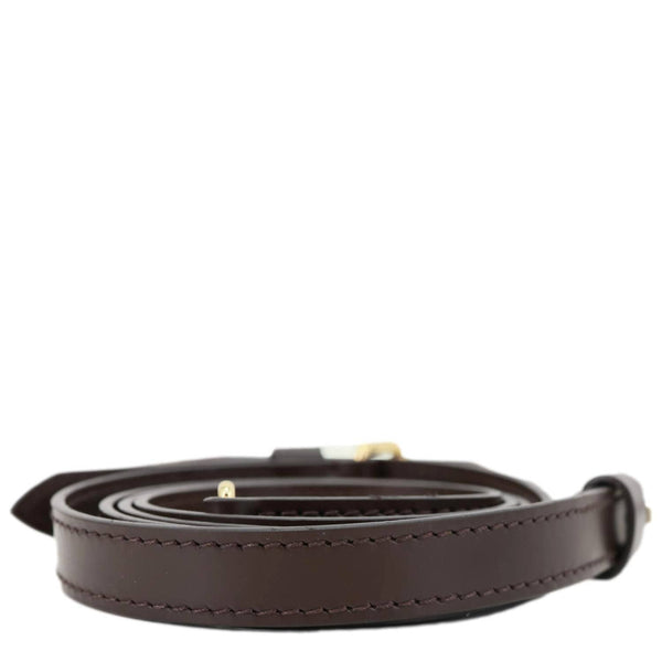 LOUIS VUITTON Leather Strap Brown