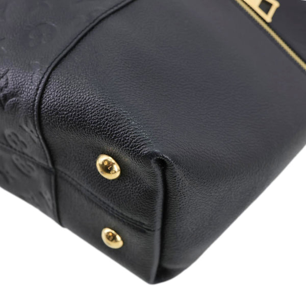 LOUIS VUITTON Melie Empreinte Leather Hobo Shoulder Bag Black