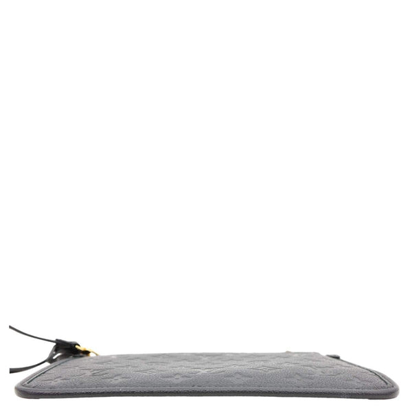 LOUIS VUITTON Empreinte Leather Wristlet Black