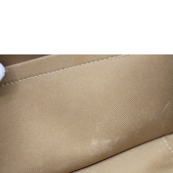 LOUIS VUITTON Utility Monogram Canvas Crossbody Bag Brown