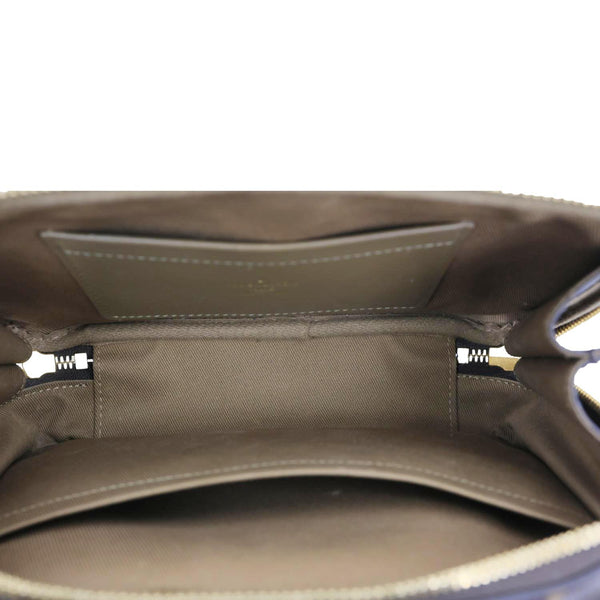 LOUIS VUITTON Utility Monogram Canvas Crossbody Bag Brown