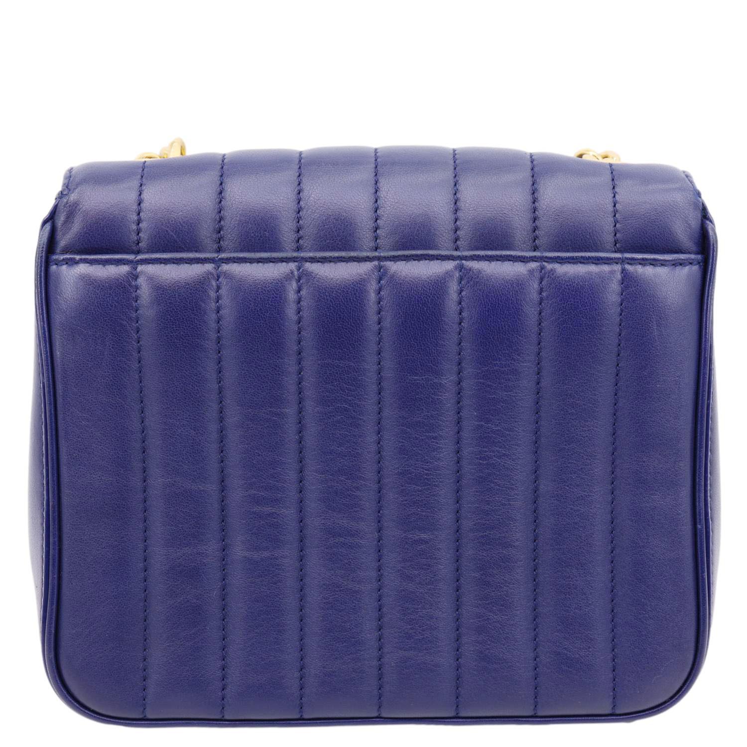 YVES SAINT LAURENT Vicky Medium Matelasse Lambskin Chain Crossbody Bag