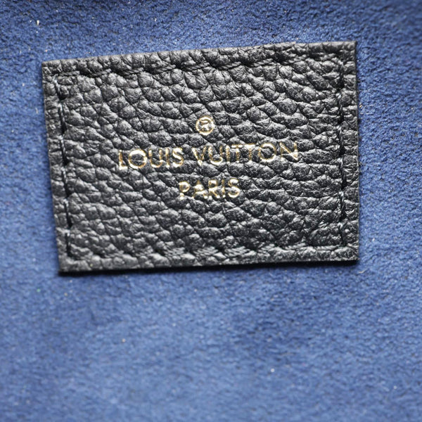 LOUIS VUITTON Empreinte Leather Wristlet Black