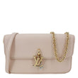 LOUIS VUITTON LV Bloom Calfskin Leather Wallet On Chain Pink