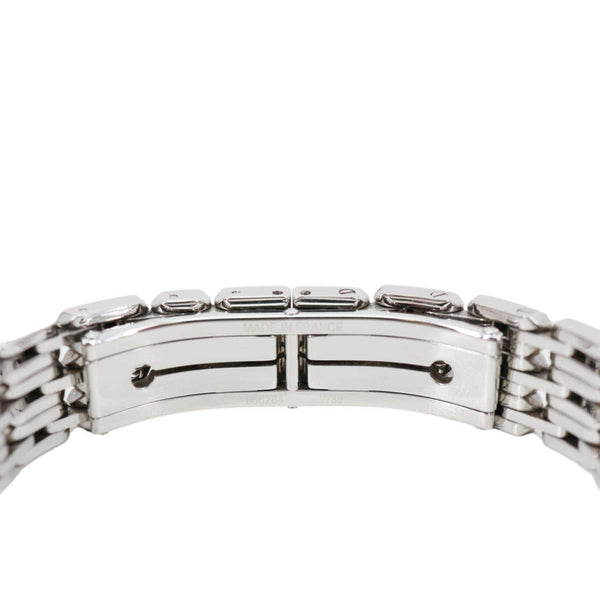 HERMES Kelly Mini Model Stainless Steel Chain Bracelet Watch Silver 16mm