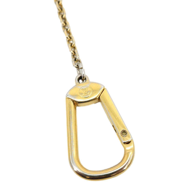 LOUIS VUITTON Monogram Canvas Key Holder Zip Pouch Brown