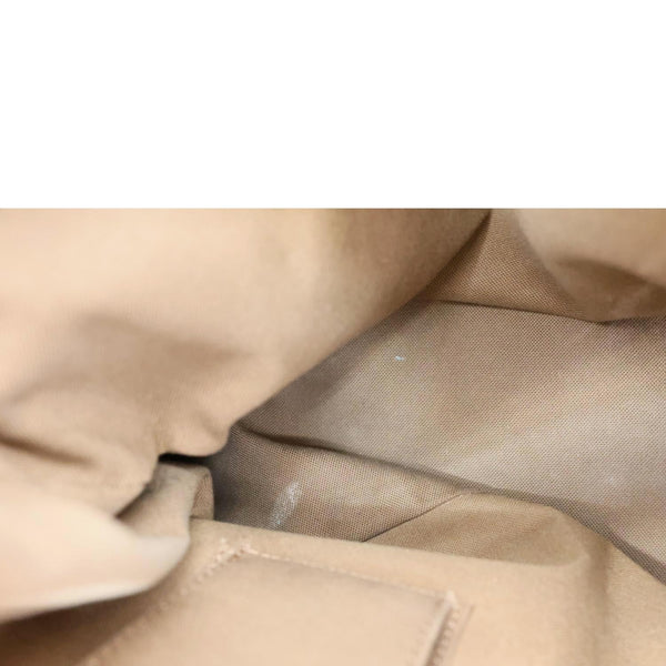 LOUIS VUITTON Batignolles Vertical Monogram Canvas Tote Bag Brown