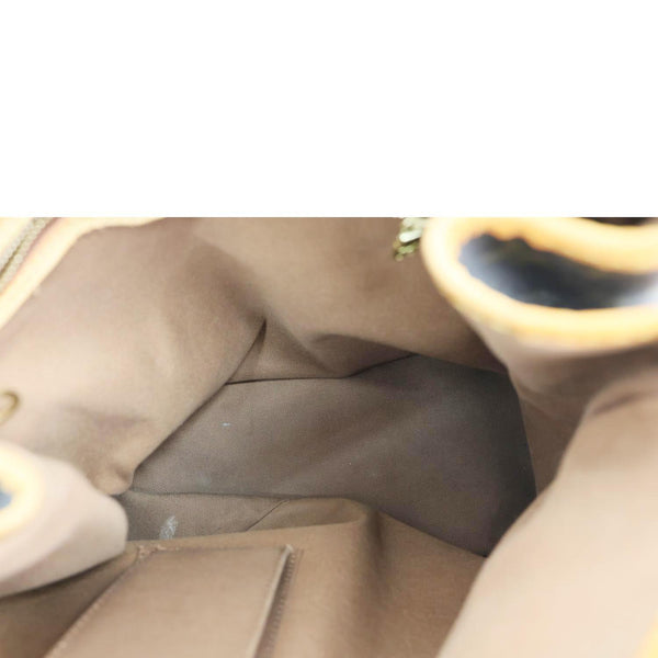 LOUIS VUITTON Batignolles Vertical Monogram Canvas Tote Bag Brown