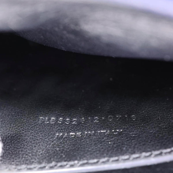 YVES SAINT LAURENT Vicky Medium Matelasse Lambskin Chain Crossbody Bag Blue