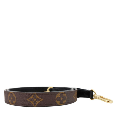 LOUIS VUITTON Monogram Canvas Strap Brown
