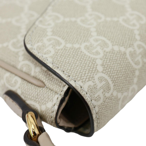 GUCCI Ophidia Pochette GG Supreme Canvas Shoulder Bag Beige 764961