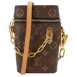 LOUIS VUITTON Legacy Monogram Canvas Phone Box Brown