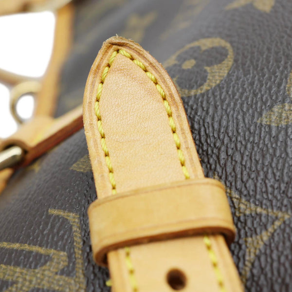 LOUIS VUITTON Batignolles Vertical Monogram Canvas Tote Bag Brown