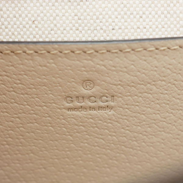 GUCCI Ophidia Pochette GG Supreme Canvas Shoulder Bag Beige 764961