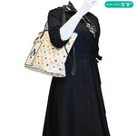 LOUIS VUITTON Game On Neverfull MM Monogram Canvas Tote Bag White