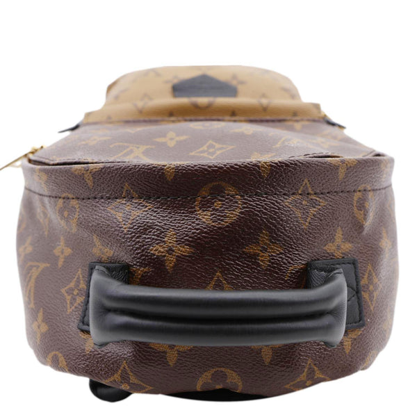 LOUIS VUITTON Palm Springs PM Monogram Reverse Canvas Backpack Brown