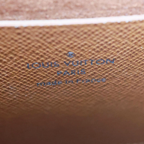 LOUIS VUITTON Legacy Monogram Canvas Phone Box Brown