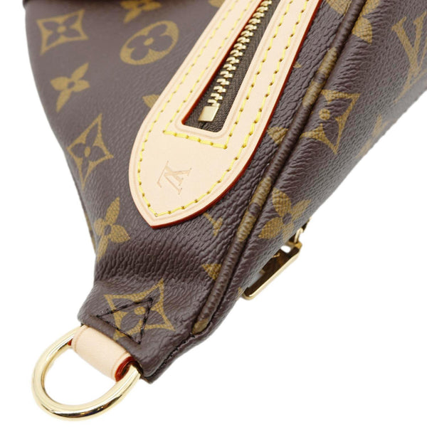 LOUIS VUITTON High Rise Monogram Canvas Bumbag Brown
