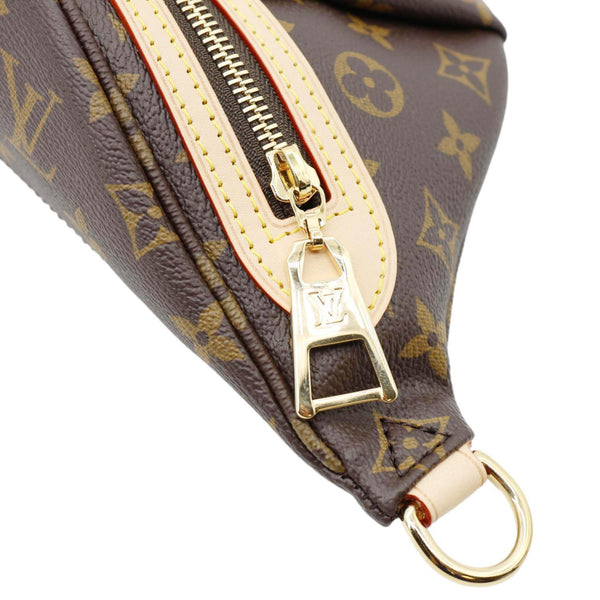 LOUIS VUITTON High Rise Monogram Canvas Bumbag Brown