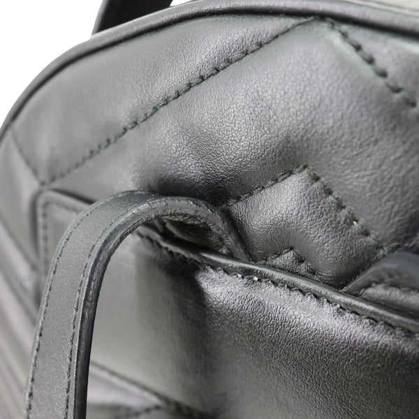 GUCCI GG Marmont Animal Studs Leather Backpack Black 476671