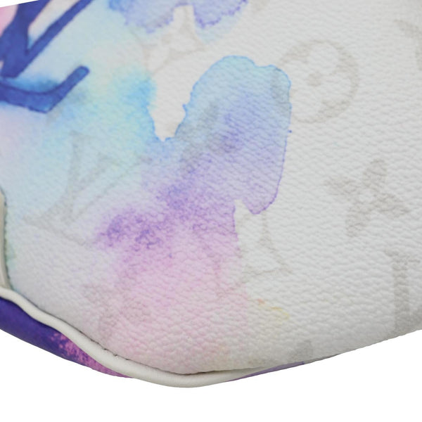 LOUIS VUITTON Discovery Monogram Watercolor Bumbag Multicolor