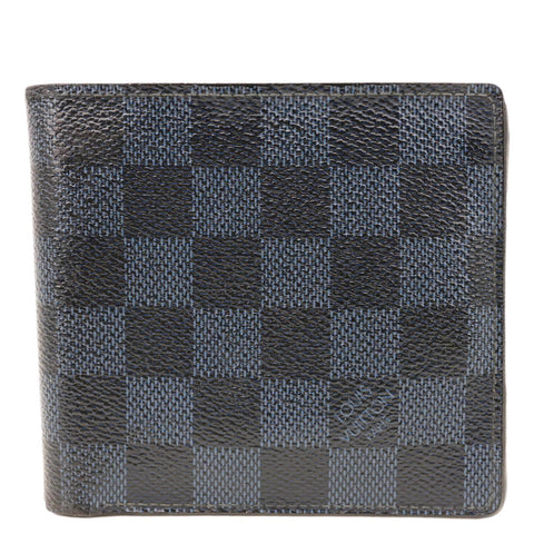 LOUIS VUITTON Multiple Damier Cobalt Wallet Blue