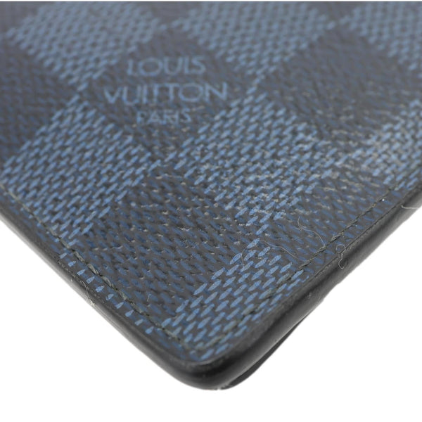 LOUIS VUITTON Multiple Damier Cobalt Wallet Blue