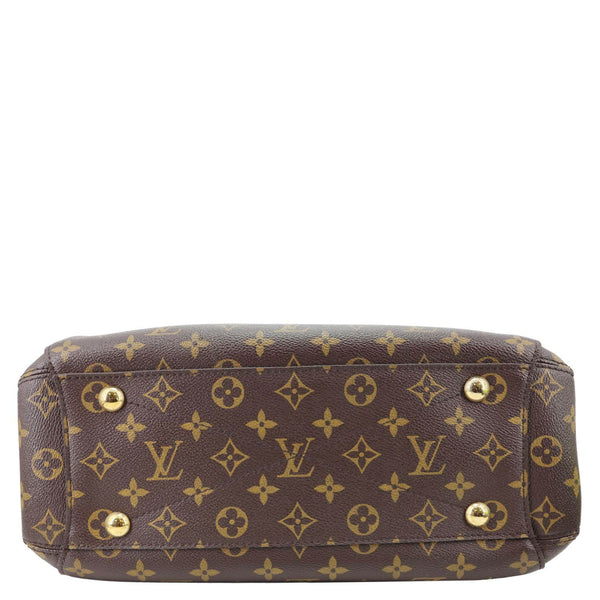 LOUIS VUITTON Montaigne Monogram Canvas Shoulder Bag Brown