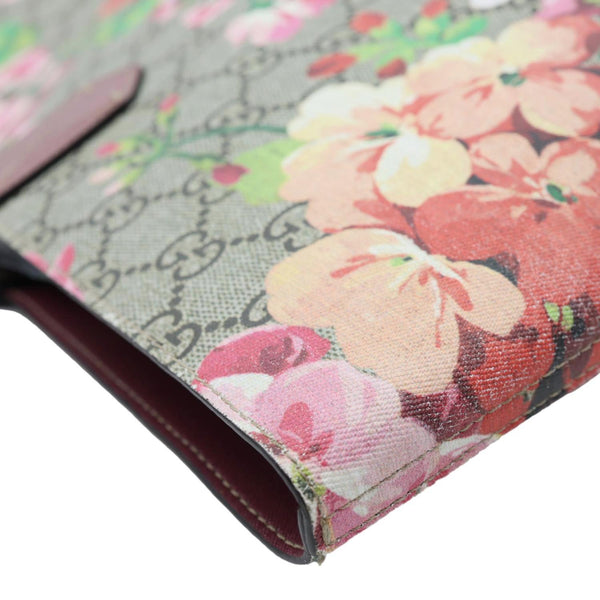 GUCCI Blooms GG Supreme Floral Tote Bag Dry Rose 368568