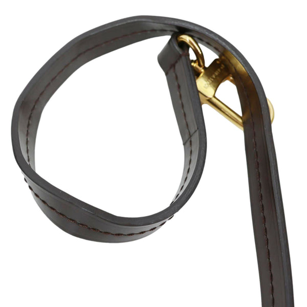LOUIS VUITTON Croisette Damier Ebene Crossbody Bag Brown