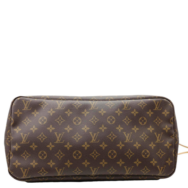 LOUIS VUITTON Neverfull GM Monogram Canvas Tote Bag Brown