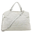 CHANEL CC Sea Hit Quilted Calfskin Leather Tote Bag Grey