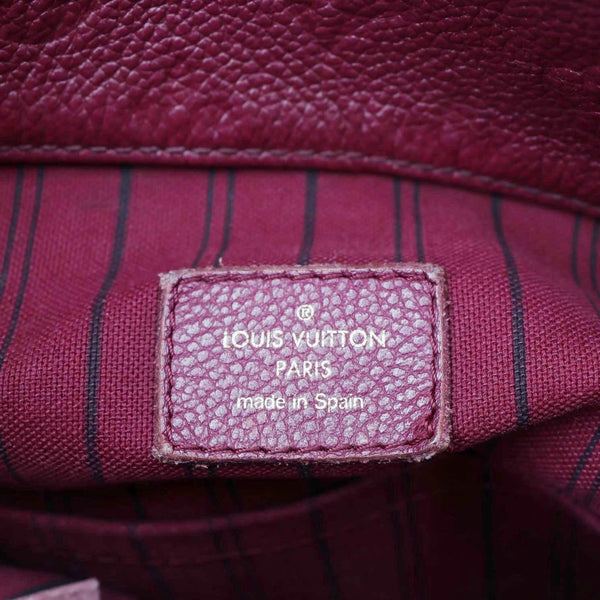 LOUIS VUITTON Artsy MM Empreinte Leather Hobo Bag Mulberry