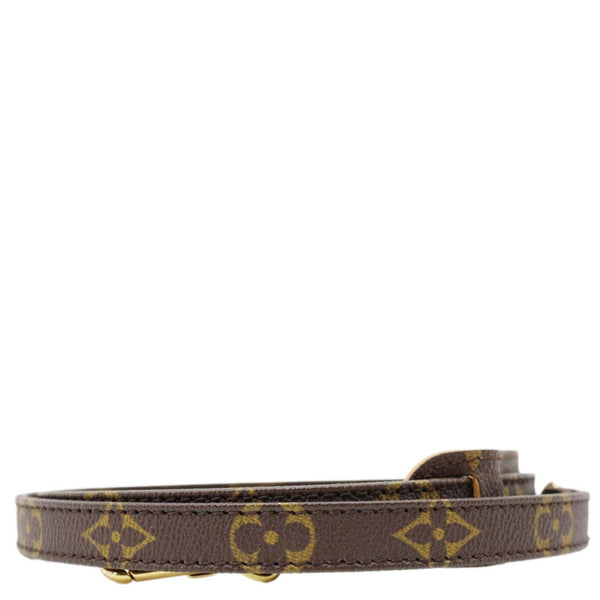 LOUIS VUITTON Vintage Monogram Canvas Shoulder Strap Brown
