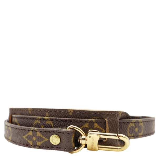 LOUIS VUITTON Vintage Monogram Canvas Shoulder Strap Brown