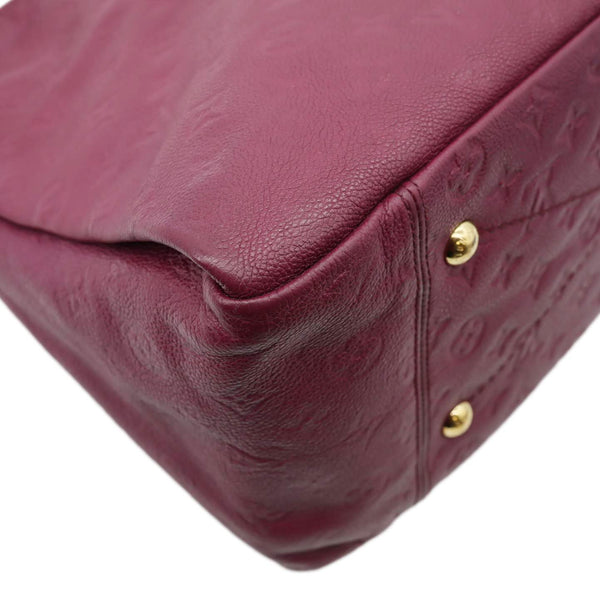LOUIS VUITTON Artsy MM Empreinte Leather Hobo Bag Mulberry
