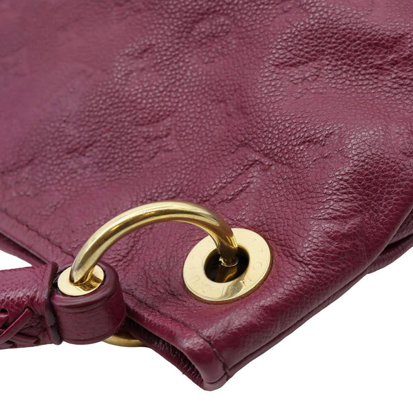 LOUIS VUITTON Artsy MM Empreinte Leather Hobo Bag Mulberry