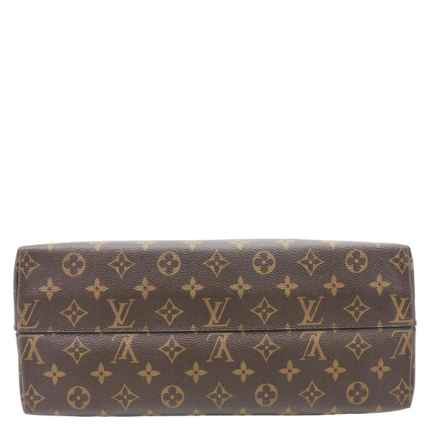 LOUIS VUITTON Alma B'N'B Monogram Canvas Shoulder Bag Red