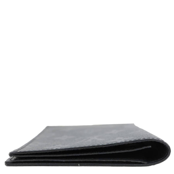 LOUIS VUITTON Monogram Eclipse Canvas Passport Cover Black
