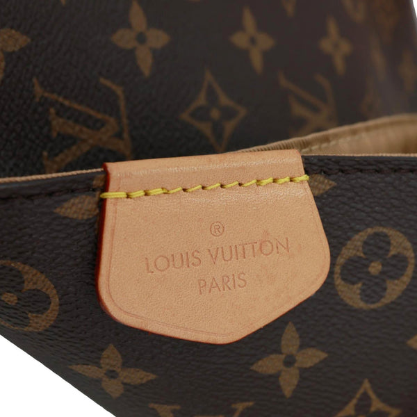 LOUIS VUITTON Graceful MM Monogram Canvas Hobo Bag Brown