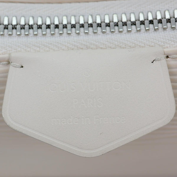 LOUIS VUITTON Easy Pouch On Strap Epi Leather Shoulder Bag Cream