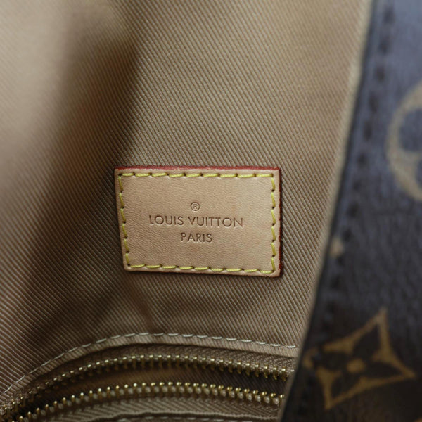 LOUIS VUITTON Graceful MM Monogram Canvas Hobo Bag Brown